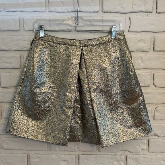 1. State Metallic skirt size small - Picture 1 of 8